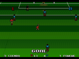 Ultimate Soccer screenshot 5 for Sega Mega Drive